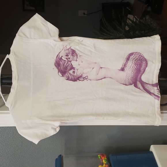 S Next Level Apparel Mermaid Top. - Picture 1 of 5